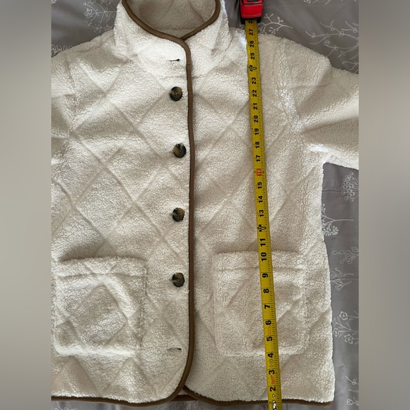 NWT Ralph Lauren Faux Shearling Funnelneck Coat - Picture 15 of 16